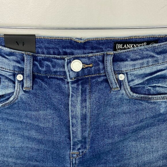 NWT Blank NYC Kick Flare Vandam Jeans Dance Off Size 29 High Rise Denim New Jean - Picture 6 of 12
